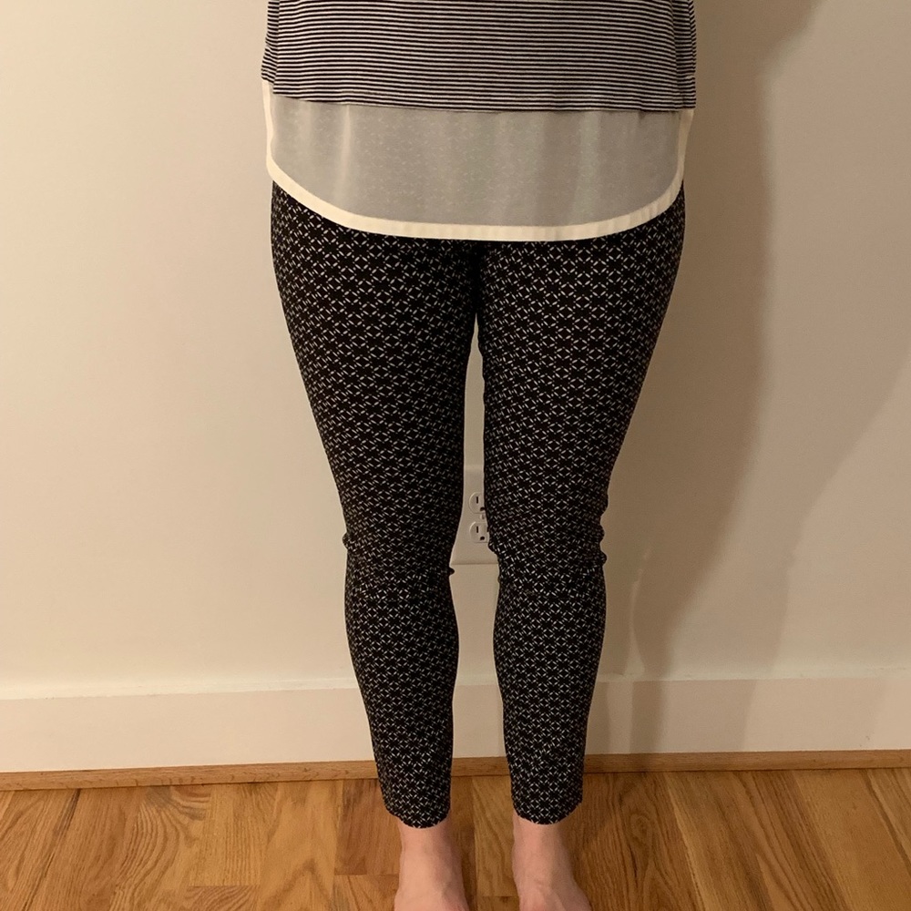 Black & white Patterned Crops